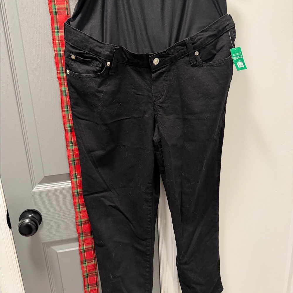 Gap Women's Black Maternity Full Panel Jean